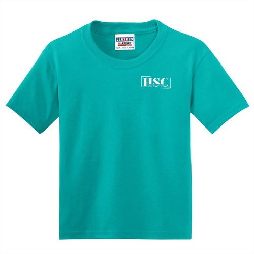 Jerzees Youth 50/50 Heavyweight T-Shirt -- Jade