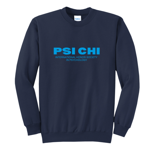 Port and Company Classic Crewneck Sweatshirt  Navy