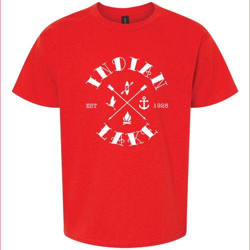 Gildan Youth Softstyle T-Shirt -- Red