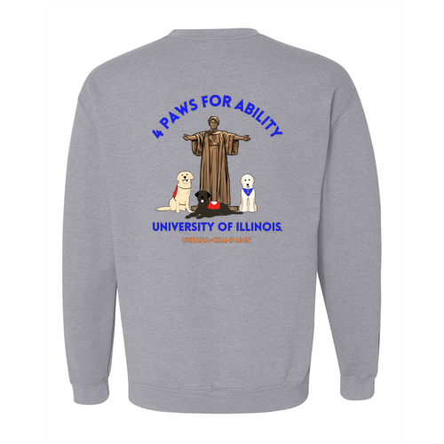 Gildan Heavy Blend Crew Neck Sweatshirt -- Sport Grey