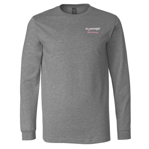 Bella+Canvas Unisex Heather Cvc Long Sleeve Tee- Heathers -- Deep Heather