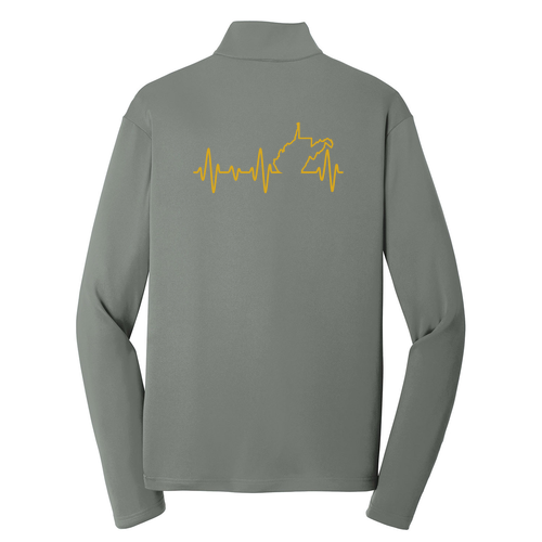 Sport-Tek PosiCharge Competitor Quarter Zip Pullover -- Grey Concrete