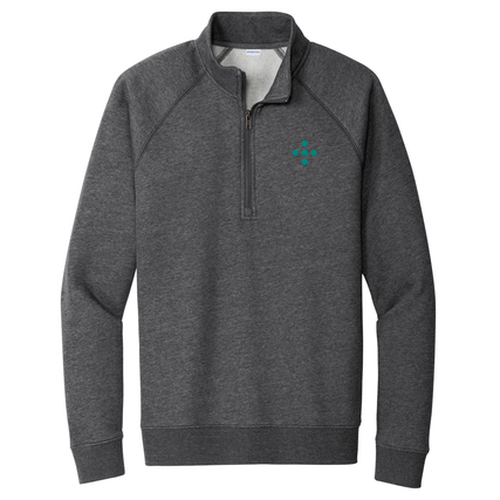 Sport-Tek Drive Fleece 1/4-Zip Pullover -- Graphite Heather