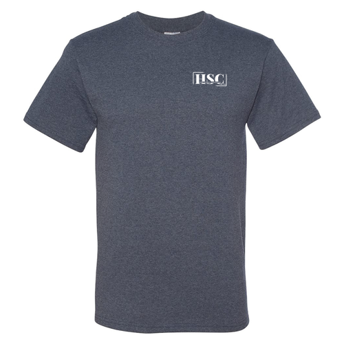 Jerzees Heavyweight 50/50 Adult T-Shirt -- Vintage Heather Blue