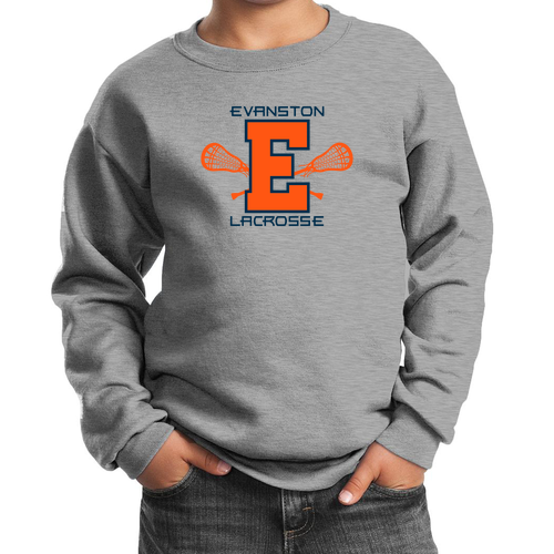 YOUTH Crewneck Sweatshirt -- Athletic Heather