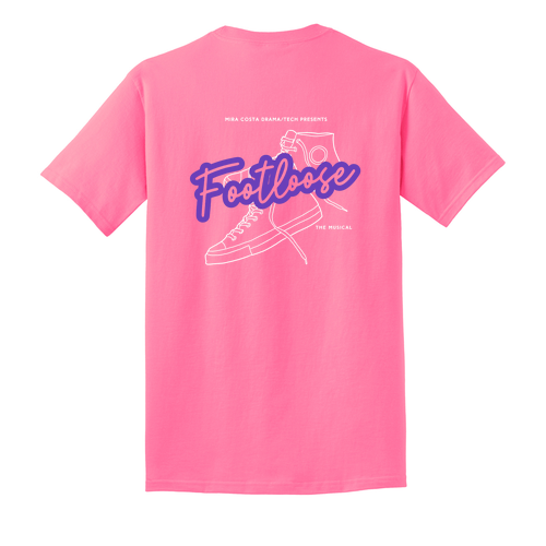 Port and Company 5.4 oz Cotton T-Shirt -- Neon Pink*