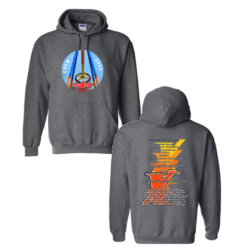 Gildan Heavy Blend Hooded Sweatshirt -- Dark Heather