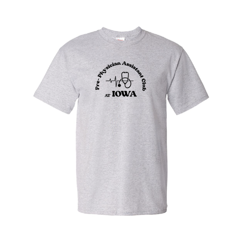 Hanes Essential ComfortSoft Short Sleeve Tee -- Light Steel