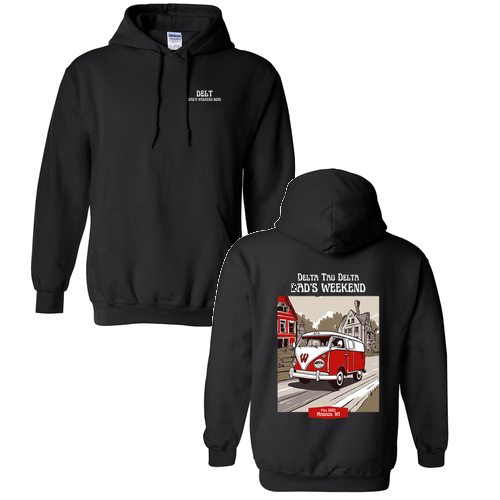 Gildan Heavy Blend Hooded Sweatshirt -- Black