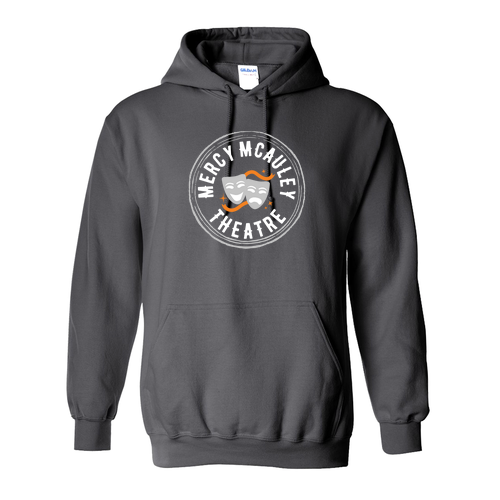 Gildan Heavy Blend Hooded Sweatshirt -- Charcoal