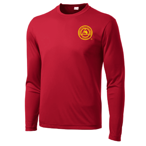 Sport Tek Long Sleeve Competitor -- True Red