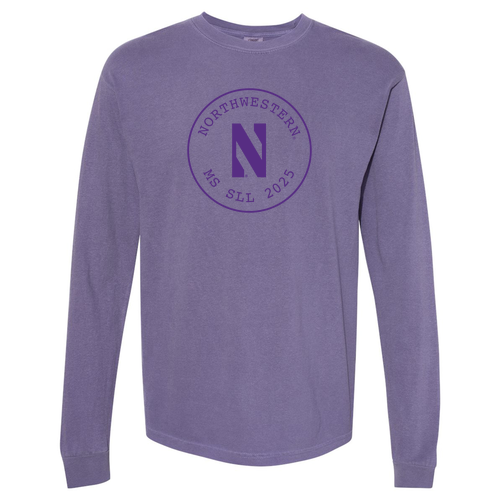 Comfort Colors Ringspun Long Sleeve Tee -- Grape