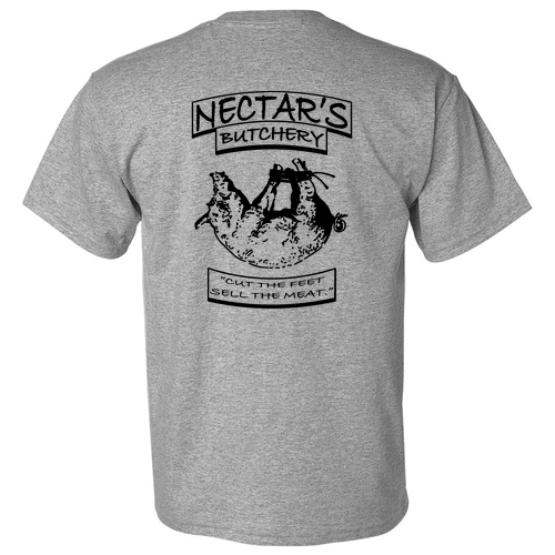 Nectar's Butchery- Gildan DryBlend 50/50 T-Shirt -- Sport Grey