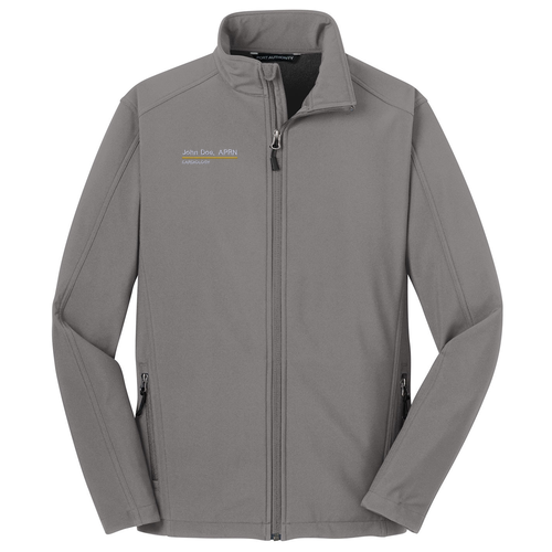 Port Authority Core Soft Shell Jacket -- Deep Smoke