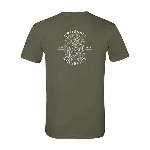 Gildan SoftStyle Fitted T-Shirt -- Military Green