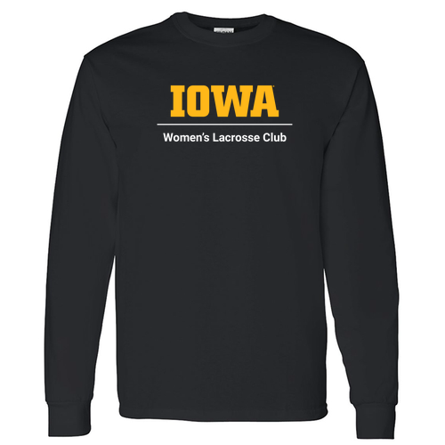 Gildan Heavy Cotton Longsleeve Basic T-Shirt -- Black