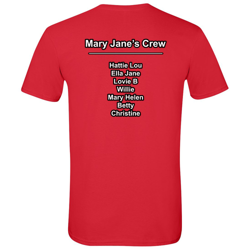 Gildan Adult SoftStyle T-Shirt  -- Red