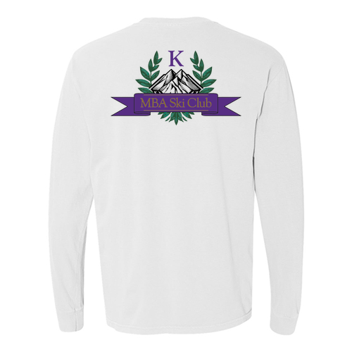 Comfort Colors Ringspun Long Sleeve Tee -- White