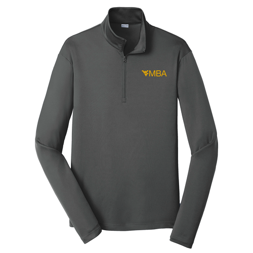 Sport-Tek PosiCharge Competitor Quarter Zip Pullover -- Iron Grey