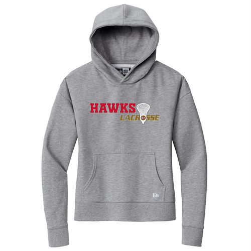 New Era Ladies Comeback Fleece Pullover Hoodie -- Athletic Heather