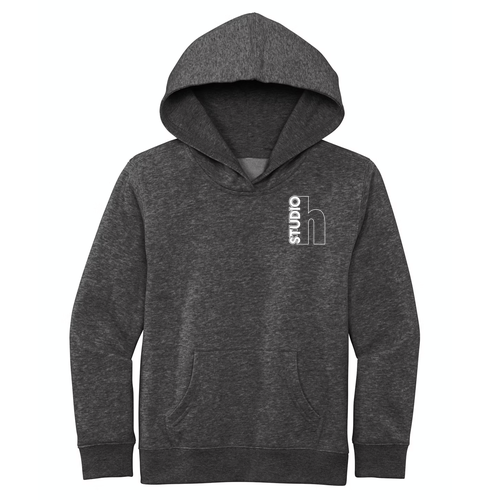 District Youth V.I.T. Fleece Hoodie -- Heathered Charcoal